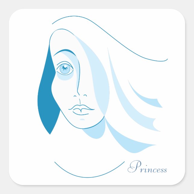 Princess Sticker (Front)