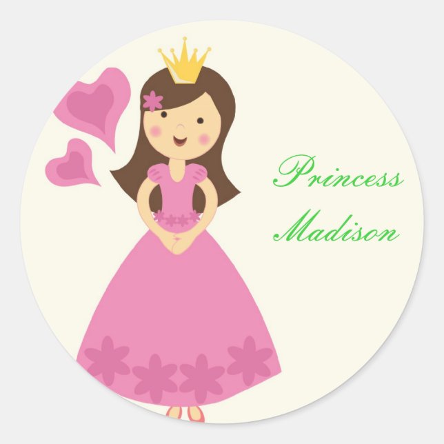 Princess Stickers (Front)