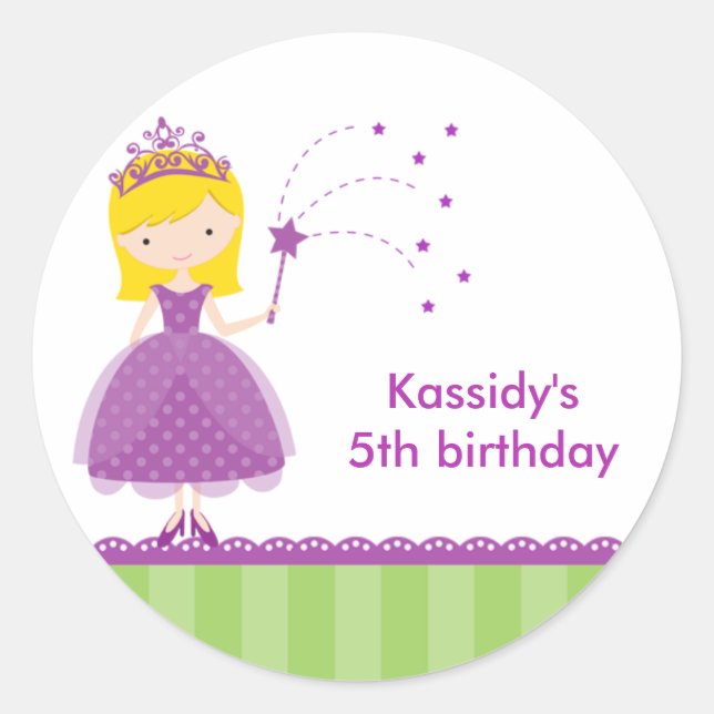 Princess Stickers (Front)