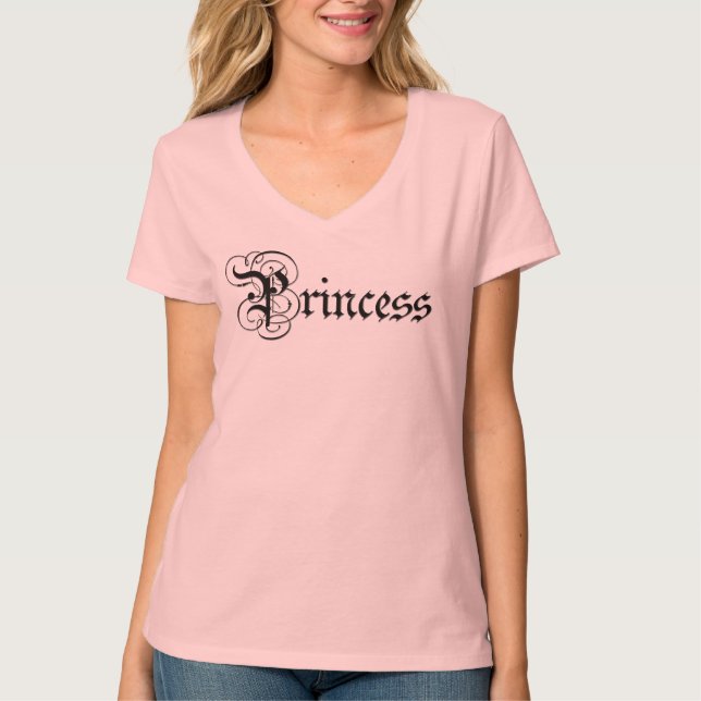 Princess Story Book Script T-Shirt (Front)