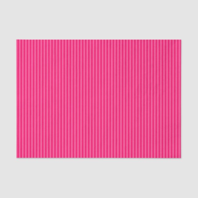 Princess Stripes 5-DARK PINK-TISSUE WRAP PAPER (Front)