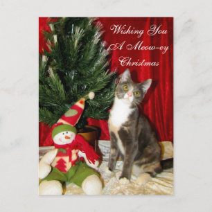 Princess Tiana's Christmas Card - Cat / Kitten