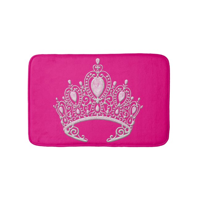 Princess Tiara Bath Mat (Front)