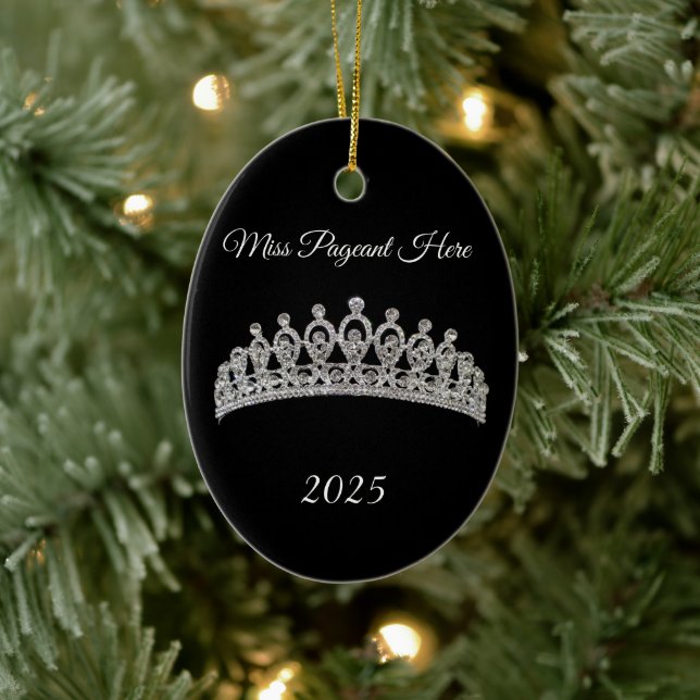 Princess Tiara Christmas Ornament (Tree)
