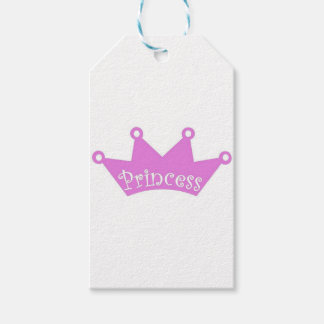 Princess Tiara Crown Gift Tags