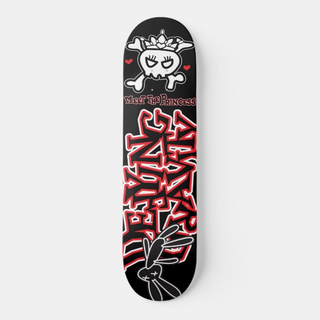 Princess Tiara Defyning Gravity Skateboard (Front)