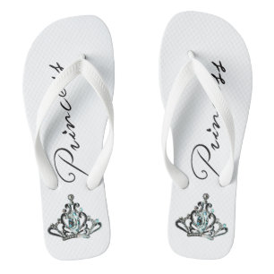 "Princess" TIARA Flip Flops