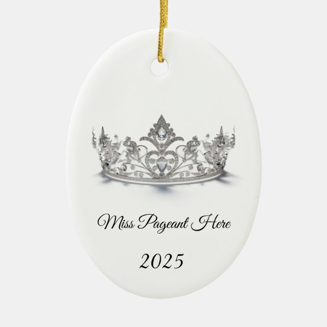 Princess Tiara Ornament (Front)