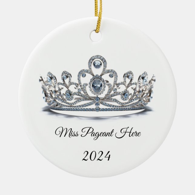 Princess Tiara Ornament (Front)
