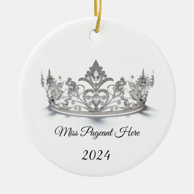 Princess Tiara Ornament (Front)