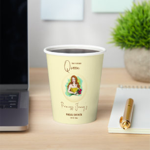 Princess To Queen Bridal Shower Paper Cups