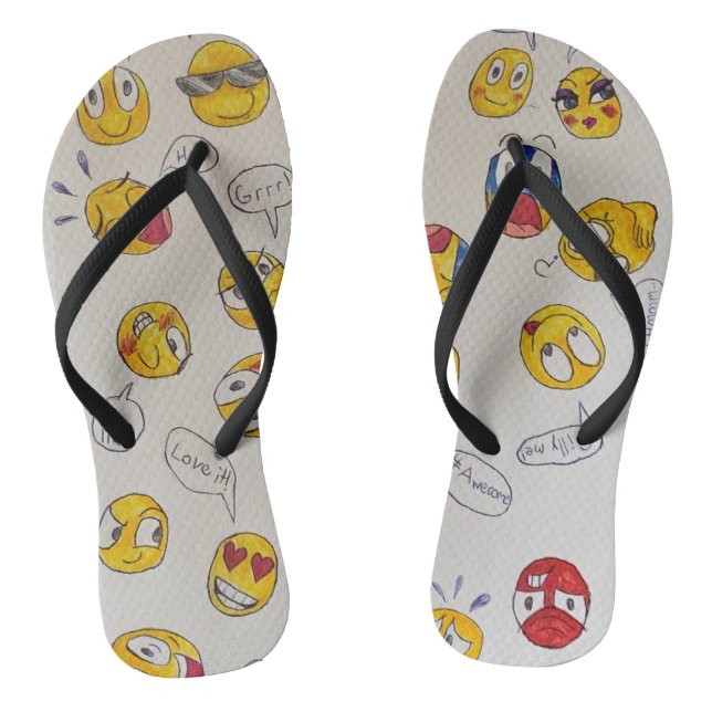 Princess Toytastic Emoji Jandals (Footbed)
