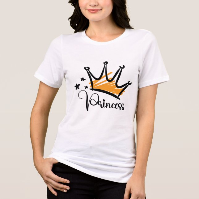 Princess Tri-Blend Shirt (Front)