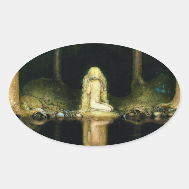 Princess Tuvstarr Oval Sticker (Front)