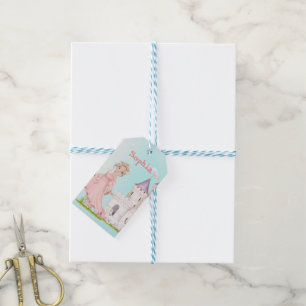 Princess Unicorn Pink Blue Cute Gift Tags