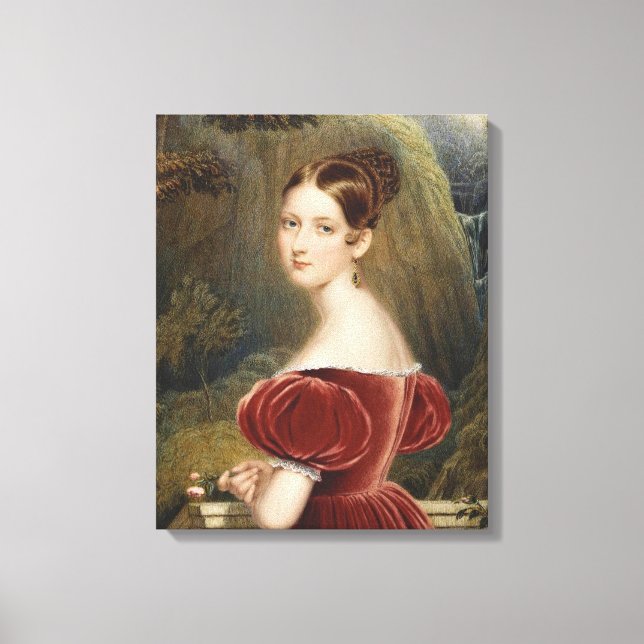 Princess Victoria  Canvas Print (Front)