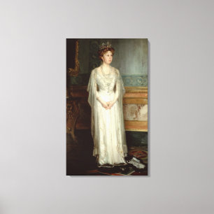 Princess Victoria Eugenie, Queen of Spain Canvas Print