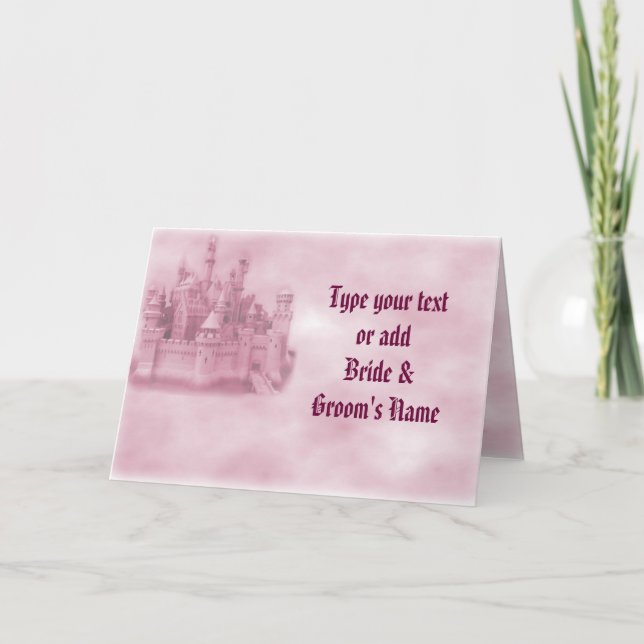Princess Wedding Invitations (Front)