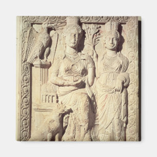 Princess Zenobia and a female companion Magnet