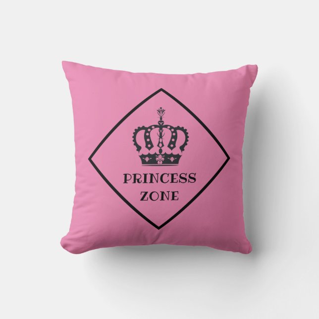 Princess Zone Girly Pink Cushion (Front)