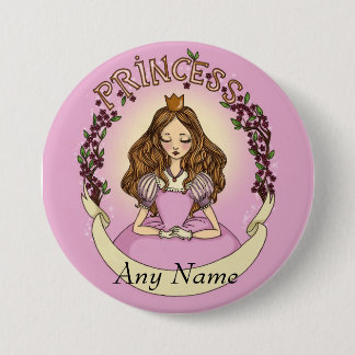 Princesse 7.5 Cm Round Badge