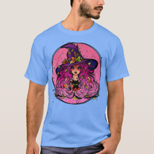 Princesses Be Witch Tarot Halloween Thick Thighs W T-Shirt
