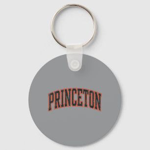 Princeton New Jersey Vintage Design Men Women Kids Key Ring