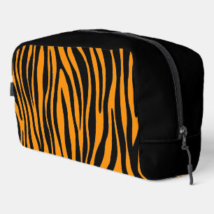 Princeton Orange Zebra Print Dopp Kit