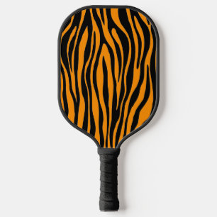 Princeton Orange Zebra Print Pickleball Paddle