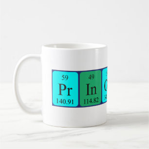 Princeton periodic table name mug