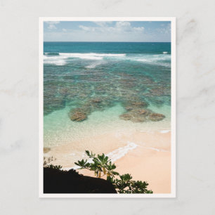 Princeville Kauai Secret Beach Pacific Ocean Photo Postcard