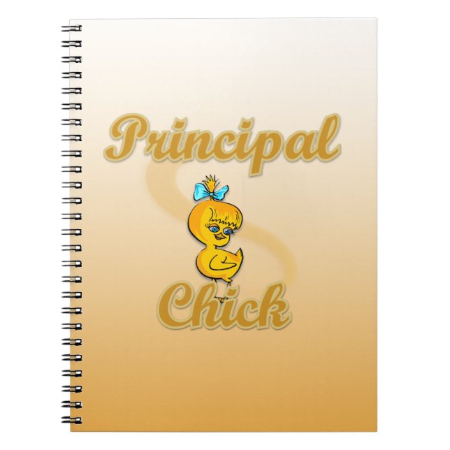 Principal Chick Notebook (Front)