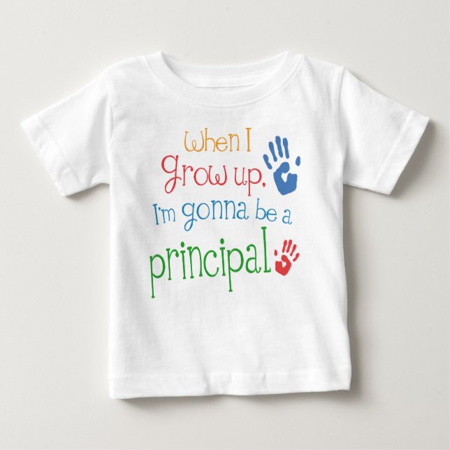 Principal (Future) Infant Baby T-Shirt (Front)