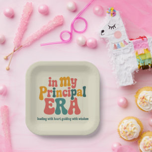 Principal Gifts in My Principal Era Back To School Paper Plate