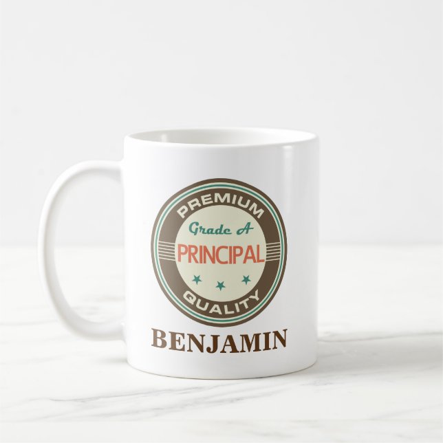 Principal Personalised Office Mug Gift (Left)