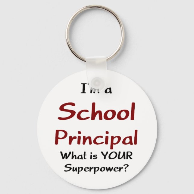principal school key ring (Front)