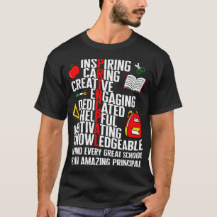 Principal Shirt, Amazing Principal Inspirational T-Shirt