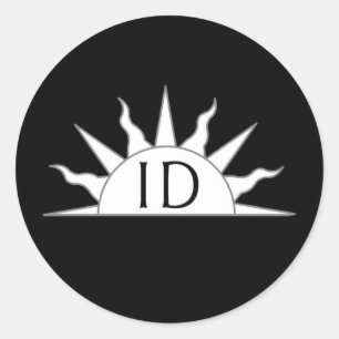 Principality of Insulae Draconis Populace Badge Classic Round Sticker