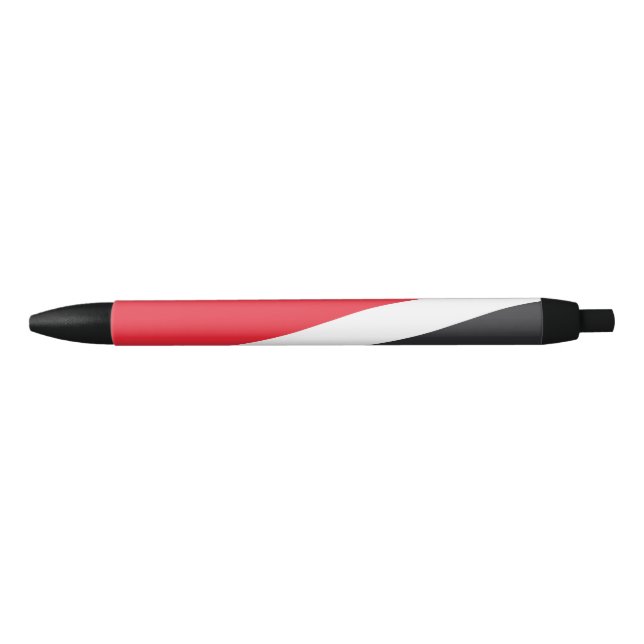 Principality of Sealand Flag Black Ink Pen (Front)