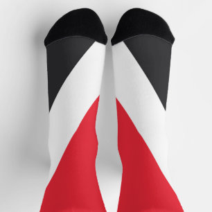 Principality of Sealand Flag Socks