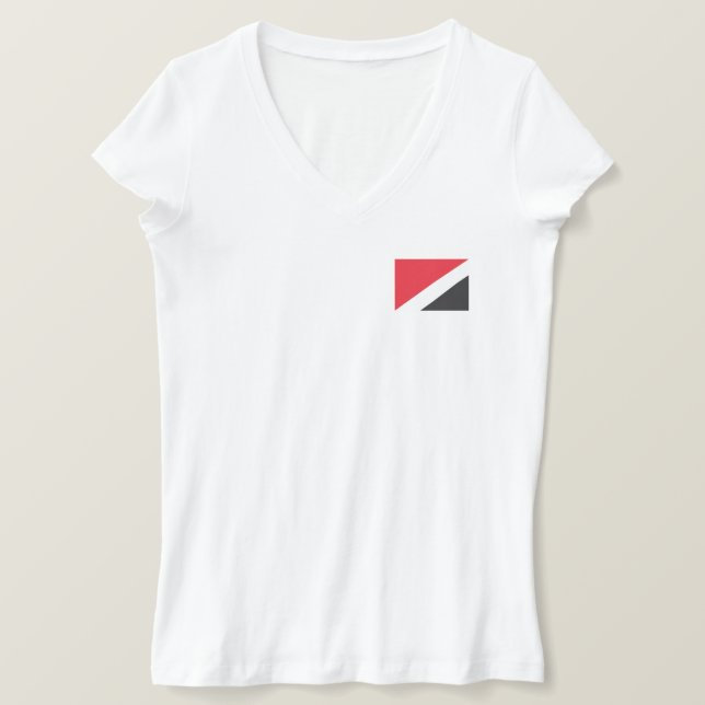 Principality of Sealand Flag T-Shirt (Design Front)