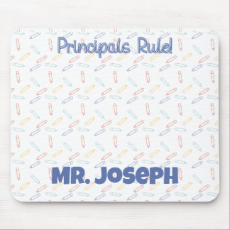 Principal's Rule Customisable Colourful Mouse Pad