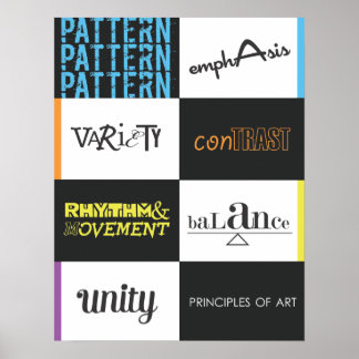 Principles of Art Poster
