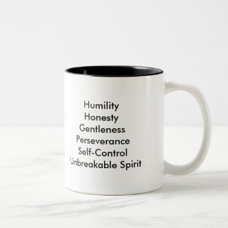 Principles of Choi Kwang Do Two-Tone Coffee Mug