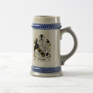 Pringle Family Crest Beer Stein