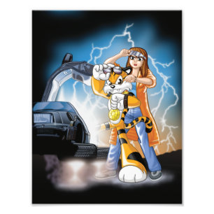 Print A4 Size - Back to Future (mini po