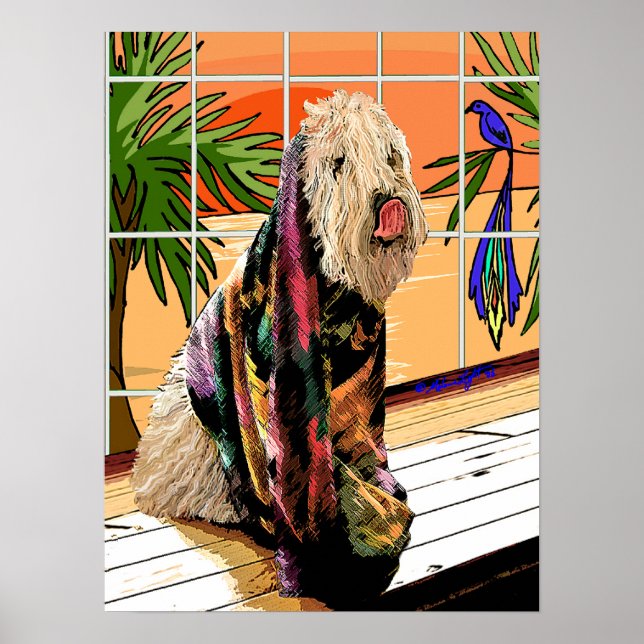 Print: "At the Spa" Poster (Front)