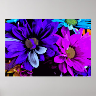 Print - Bright Blossoms 4725D
