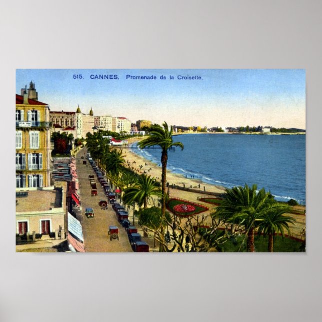 Print - Cannes, La Croisette (Front)