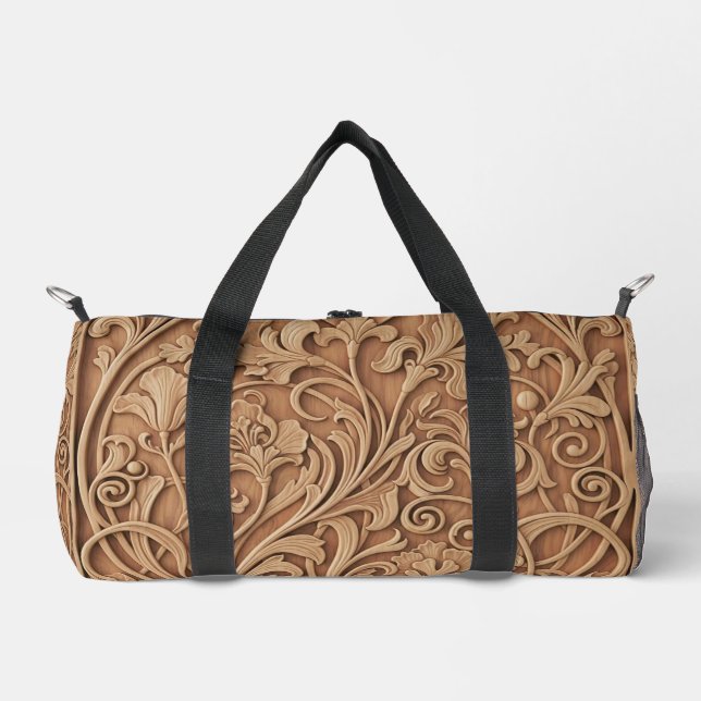 Print Cut Duffle Bag (Front)